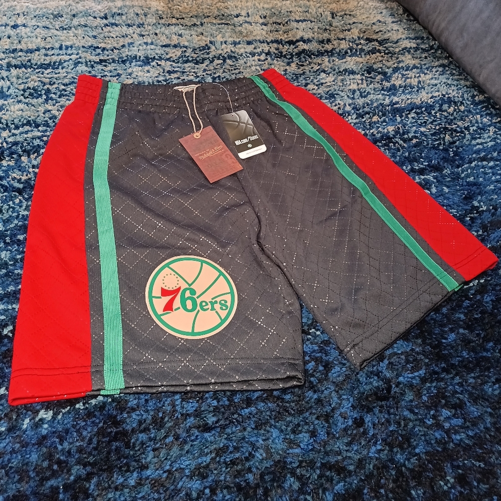 Mitchell & Ness NBA Philadelphia 76ERS 96-97 XMAS SWINGMAN Shorts